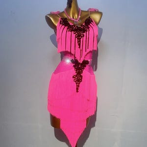 chinese dress ladies Pink Converta Ballroom Dress