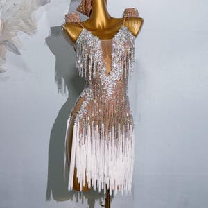 Gold Latin Dress - Etsy