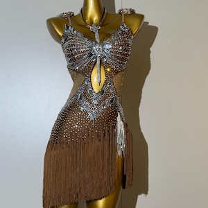 Brown Lyrical Dress