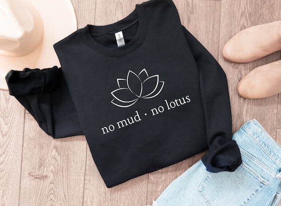 Lotus Sweatshirt, Yoga Pullover, Meditation Sweater, Sweatshirt Women, Spiritual Sweater, Buddhist, Hinduism, Mindfulness Shirt, Gift