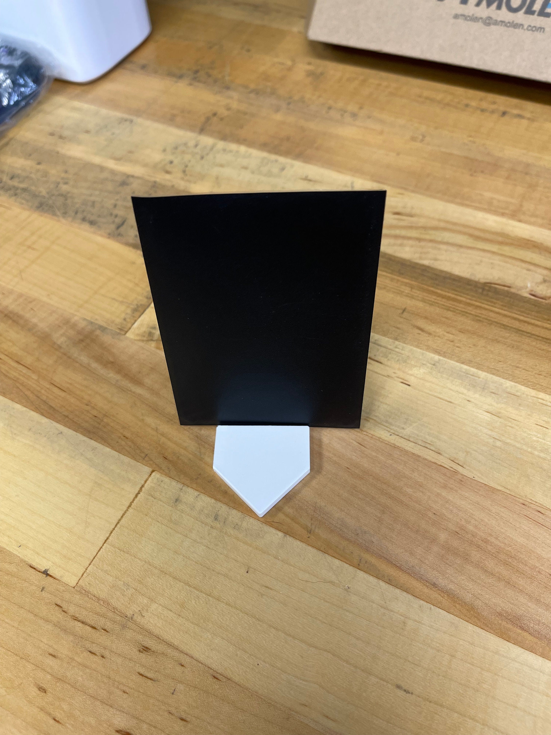 Home Plate Baseball Card Display Stands Etsy