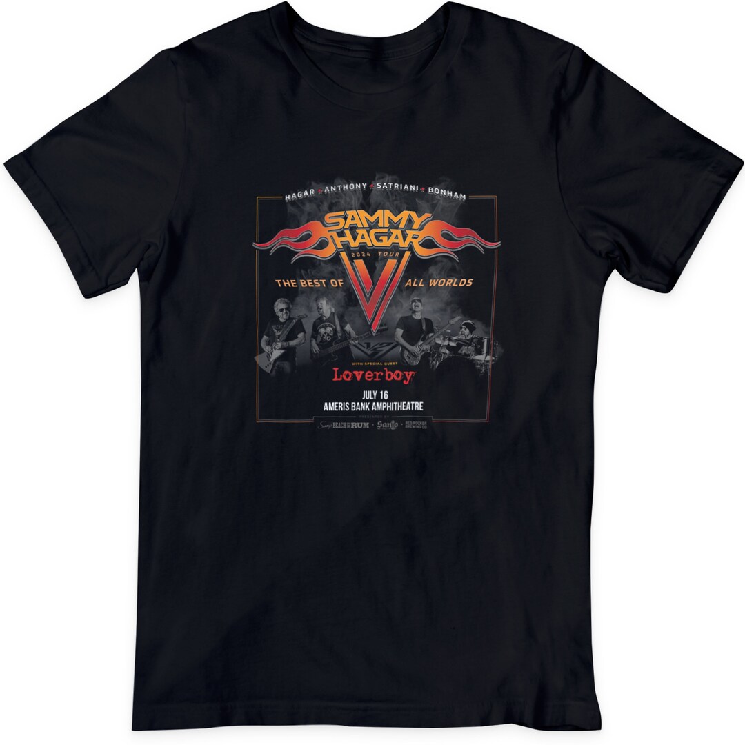 Sammy Hagar Tour 2024, Sammy Hagar Shirt, Sammy Hagar Tshirt, PNG