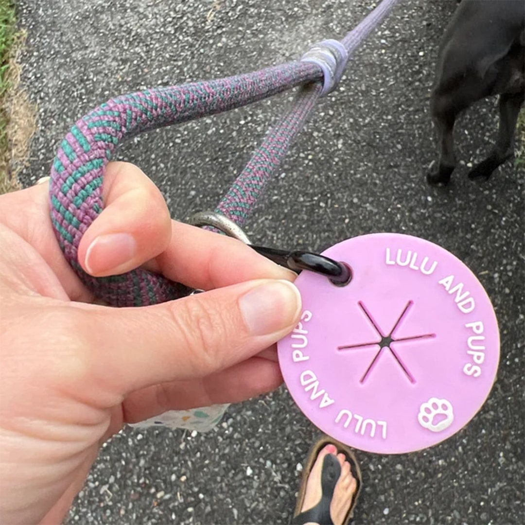 Hands Free Poop Bag Carrier Doggie Poop Loop Waste Bag Etsy