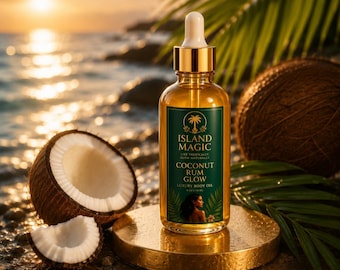 Coconut Rum Glow Luxe Körperöl – 118 ml