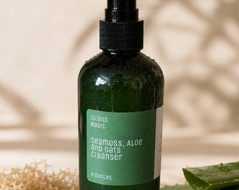 Nettoyant à la mousse marine, à l'avoine et à l'aloès 8 oz