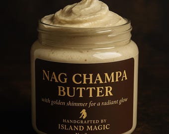Beurre corporel Nag Champa – Golden Shimmer, Island Skincare