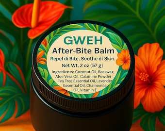 AWEH After Bite Balsam- Mückenstich Relief- Natürlicher Juckreiz Schnuller- Tropischer Haut Balsam