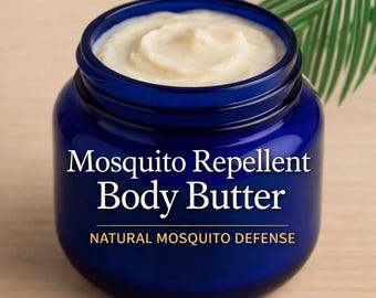 Beurre corporel naturel anti-moustiques GWEH | Défense tropicale karité, mangue