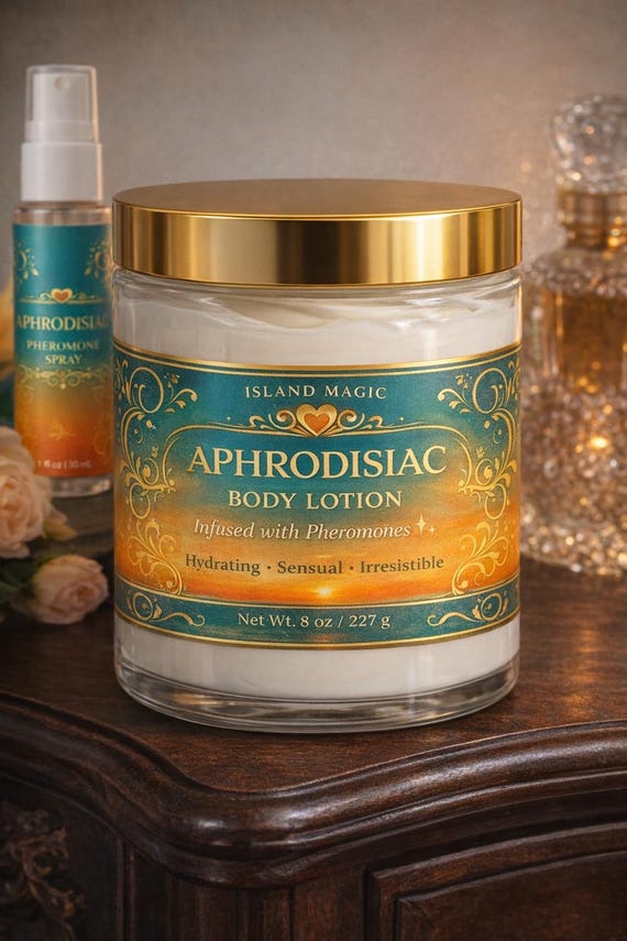 Aphrodisiac Body Butter | Sensual Moisturizing Skincare, Valentine Gift