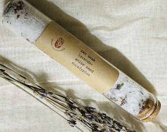 Mezcla de sal de Epsom Zen Soak