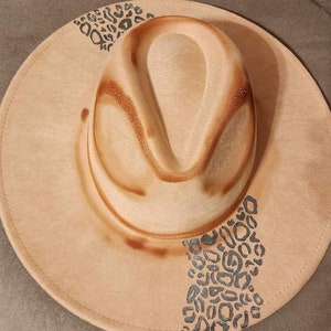Custom burnt hats