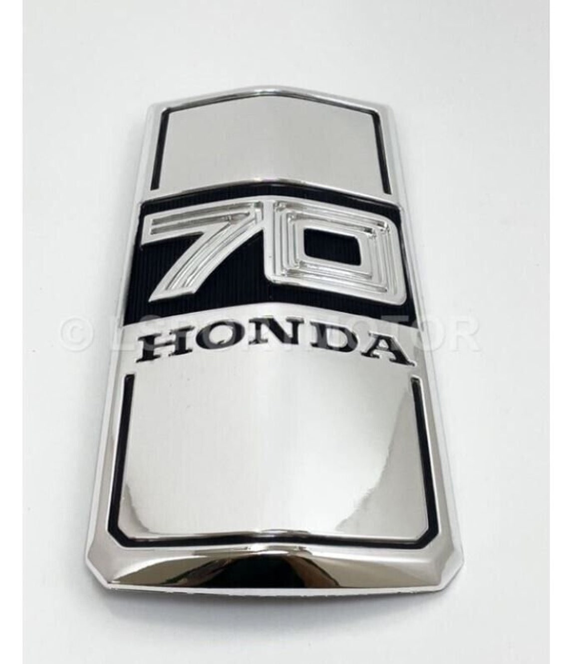 HONDA PASSPORT C70 Front Fork Top Cover Mask Emblem CHROME Etsy
