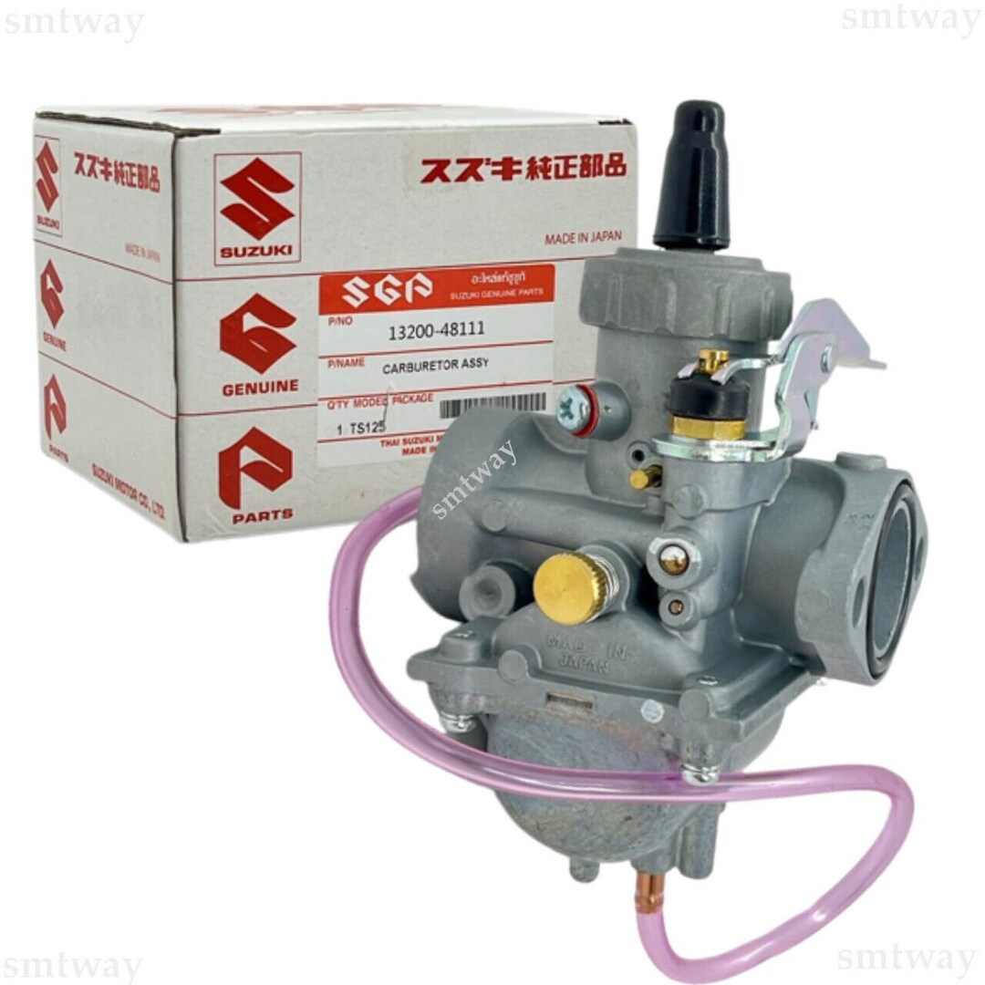 100% ORIGINAL MIKUNI JAPAN TS125 TS 125 100 TS100 CARBURETOR ASSY CARB Karburator Karb Suzuki Ori Japan I.87762737