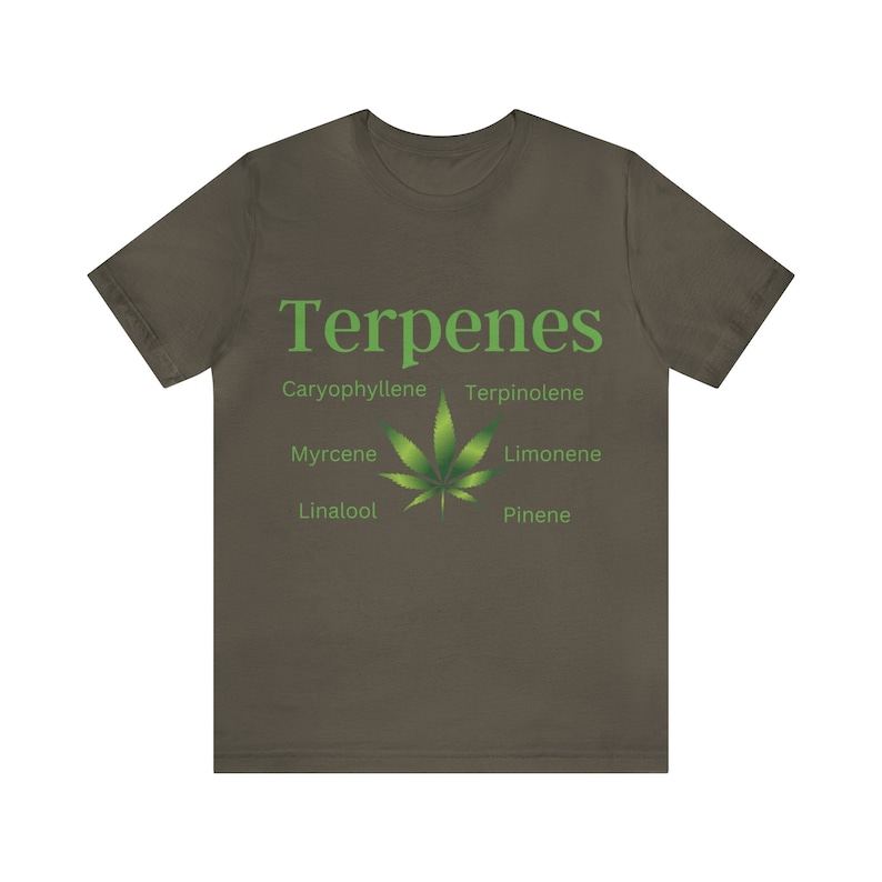 Terpene Tshirt, Cannabis Tshirt, Stoner Gifts, Weed Shirt, Budtender
