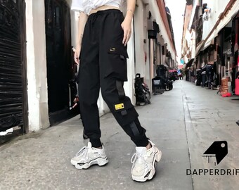 Pantalones cargo streetwear / Pantalones elegantes para mujer / Ropa de moda