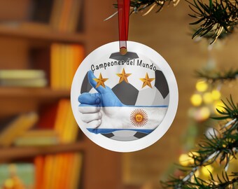 Argentina 3 estrellas Navidad - Christmas Tree Ornament