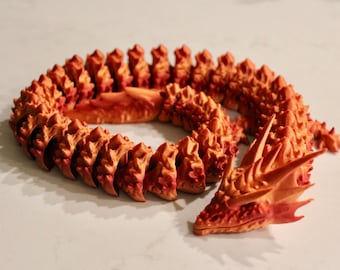 Dragon/3D printed Dragon/Fidget toy