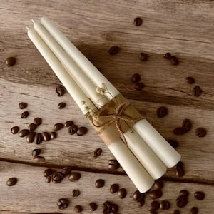 Taper Candles, Fall Candle Sticks, Thanksgiving Taper Candles Fall Decor, Blended Soy & Beeswax, Fall Tapered Candles, Fall Candle Gift 1pc