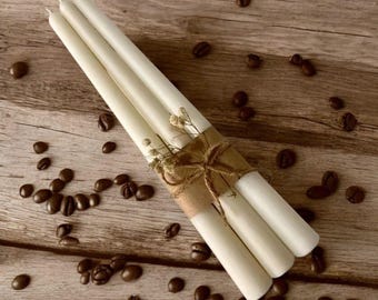 Taps toelopende kaarsen, herfstkaarsen, taps toelopende kaarsen Thanksgiving, herfstdecor, soja en bijenwas gemengd, taps toelopende kaarsen herfst, cadeau herfstkaars, 1 st