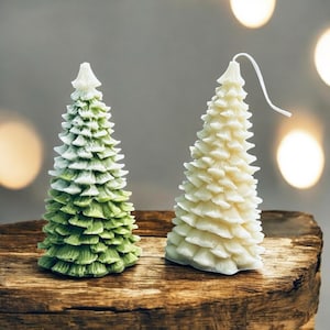 Christmas Tree Candle, Pine Tree Candle, Christmas Decor, Christmas Hostess gift, Christmas Gift for Her, Housewarming Gift, Winter Candle