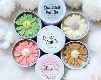 Baby Shower Favors | Baby In Bloom Party Favors | Personalized Favors | Daisy Flower Candles Guest Gifts | Baby Shower Gift | Gender Reveal