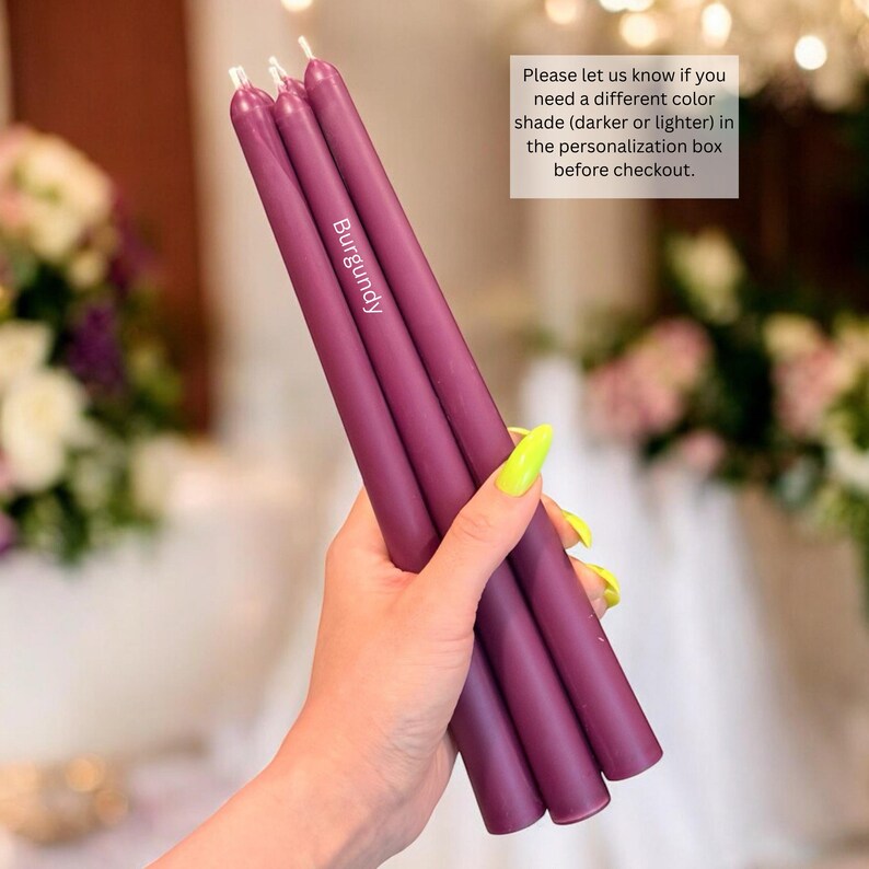 Taper Candles, Fall Candle Sticks, Thanksgiving Taper Candles Fall Decor, Blended Soy & Beeswax, Fall Tapered Candles, Fall Candle Gift 1pc