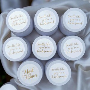 Bridesmaid Proposal Candle 4 oz | Will You Be My Bridesmaid Candle | Maid of Honor Gift | Handmade Daisy Floral Soy Candle