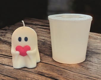 EBTOOLS Moule à Savon 2 Pièces Moule à Bougie En Silicone Halloween