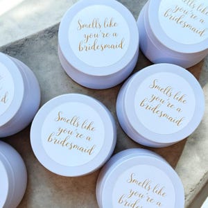 Bridesmaid Proposal Candle 4 oz | Will You Be My Bridesmaid or Maid of Honor | Handmade Daisy Floral Soy Candle | Bridal Shower Gift