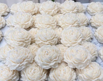 Peony Candle Favor, Baby in Bloom Favors, Floral Party Favors, Peonies Gift Wedding Candle Favors, Birthday Favor, Bridal Party Gifts