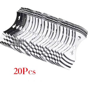 Candle Wick Holder Centering Device, Silver Stainless Steel Candle Wick Holder for Candle Making, Candle Making Supplies, Candle Accessories
