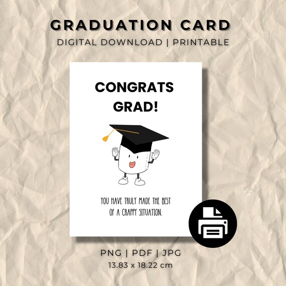 College Graduation Cards To Print Graduation Cards In A Pinch! My Baby