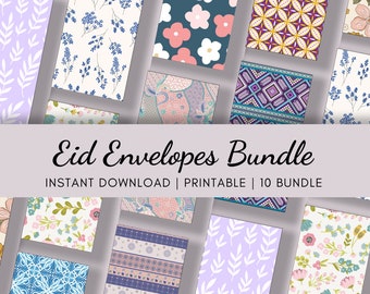 Eid Money Envelopes, Eid Envelopes Printable, Eid Mubarak Envelopes, Gifting House Envelopes , Eid Gifts for Kids and Family, Modern Design