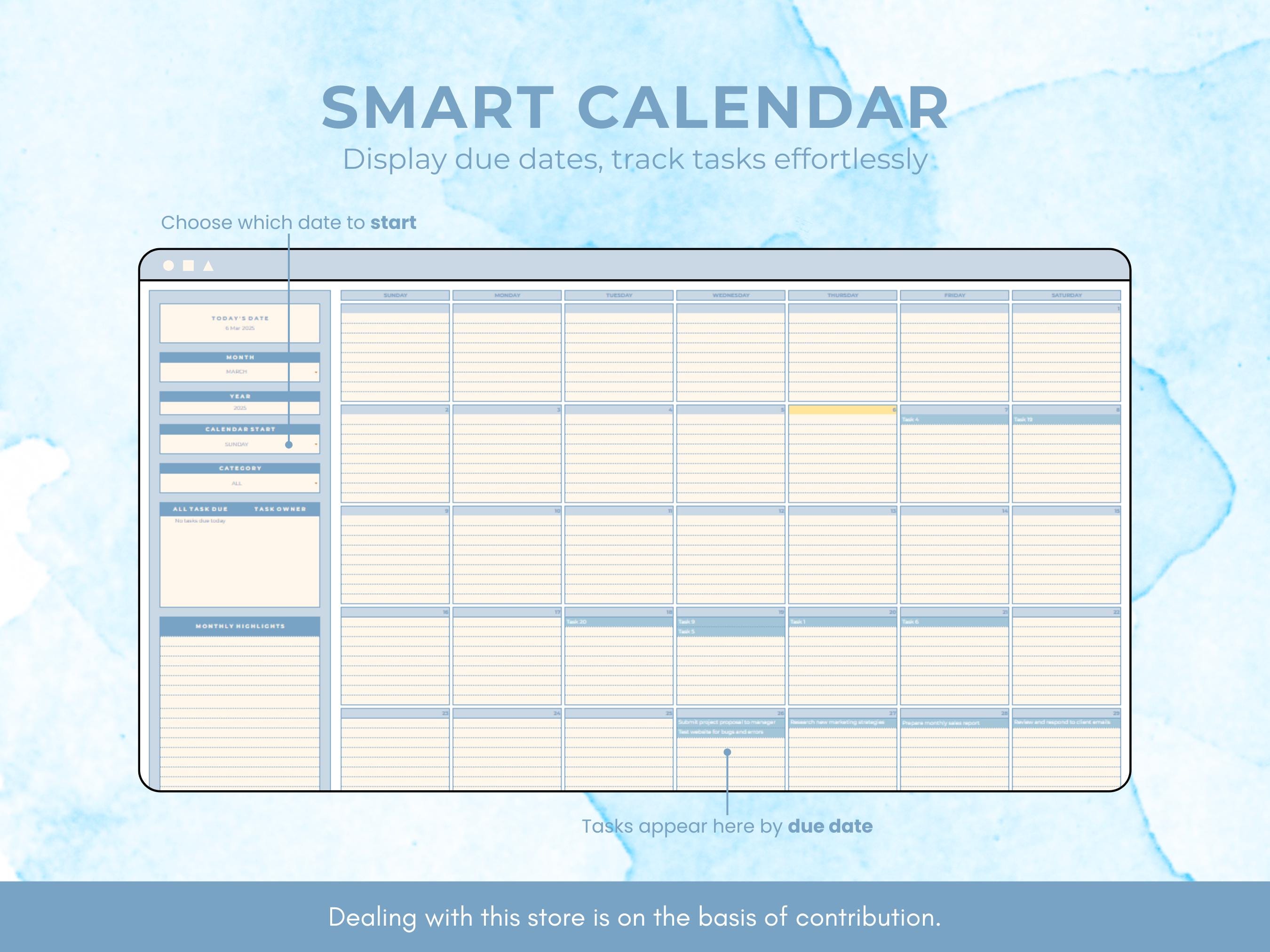 Task Tracker Google Sheets, Task Management Spreadsheet, to Do List ...