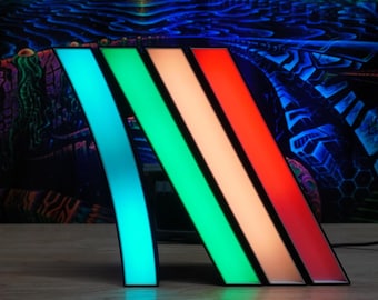 Arc Raiders NEOPIXEL - Lighted Wall Sign - ARGB LED - ESP32 Controller - Gamer, Steam, Gift, Gaming Sign