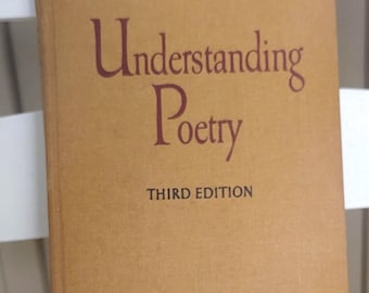 Inzicht in poëzie Hardcoverboek: derde editie jaren 60, Cleanth Brooks & Warren