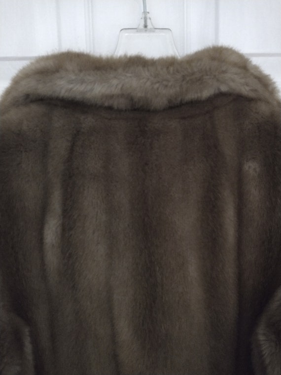Vintage Fur (Faux) Coat Women's Custom Size 8 Faw… - image 3