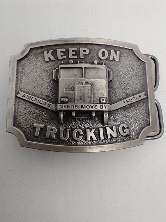 Vintage Kenworth Keep On Trucking Bergamot Brass W