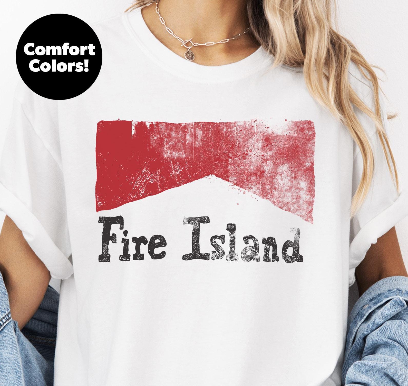 Fire Island T Shirt - Etsy