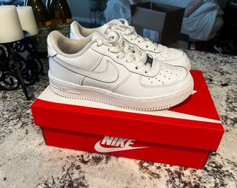Nike Air Force One shoes size 4Y