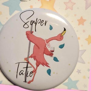 Badge to announce the arrival of a new member or congratulate your brother, sister, aunt or uncle