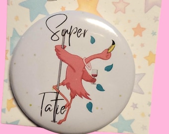 Badge pour annoncer l’arrivée d’un nouveau membre ou féliciter votre frère, sœur, tatie ou tonton