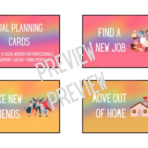 Doelplanningskaarten voor professionals die LGBTQIA+-jongeren ondersteunen (ALLEEN PDF)