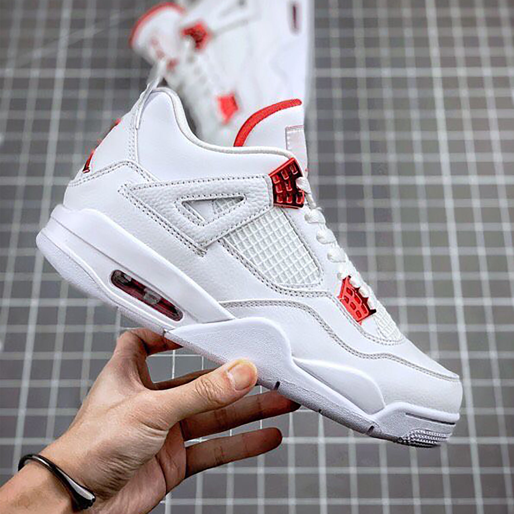 AIR JORDAN RETRO 4 METALLIC RED - Golden Store