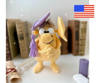 The alien Big Ear (only crochet, PDF)