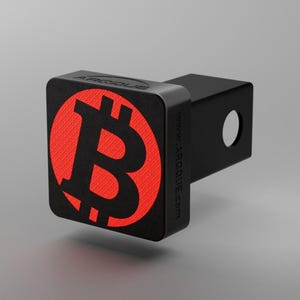 LED Hitch-Cover Bitcoin