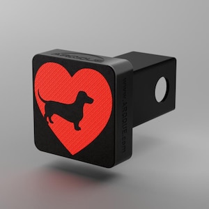 LED Hitch-Cover Dachshund