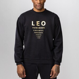 The Astrology Crewneck in Leo