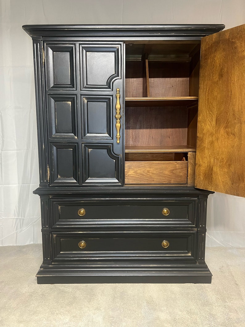 Vintage Drexel Heritage Armoire Etsy