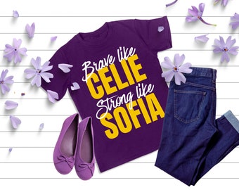 the color purple graphic Celie and Sofia